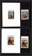 0503a Epreuve De Luxe Proof Mauritanie (Mauritania) PA N°70/71 Tableau Painting D'Ingres Non Dentelé ** MNH Imperf - Andere & Zonder Classificatie