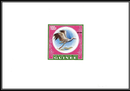 2086 Cigogne Storks Stork 1962 Guinée Guinea épreuve De Luxe Deluxe Proof TTB  - Cigognes & échassiers