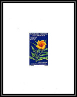 1948 épreuve De Luxe / Deluxe Proof Cameroun N° 99 Fleurs Blumen Flowers - Orchidées