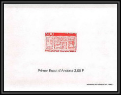 1679 Bloc Feuillet Spécial Neuf ** Mnh Andorre (Andorra) N° 473 Ecu Primitif Des Vallées - Blocks & Sheetlets