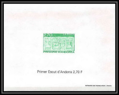 1678 Bloc Feuillet Spécial Neuf ** Mnh Andorre (Andorra) N° 472 Ecu Primitif Des Vallées - Blokken & Velletjes