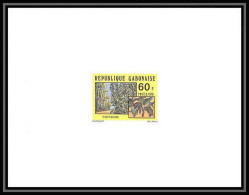 1657 épreuve De Luxe / Deluxe Proof Gabon (gabonaise) N° 369 Agriculture Poivrière Pepperpot - Gabon (1960-...)