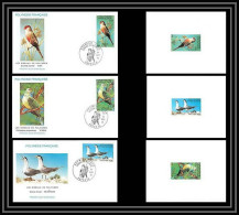 1694 épreuve De Luxe / Deluxe Proof Polynésie (Polynesia) N° 168 / 170 Oiseaux (bird Birds Oiseau) + Fdc - Collections, Lots & Séries