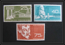 1546 Polynésie (Polynesia) PA N° 11/13 Musée GAUGUIN Cote 57.5 Euros Tableau (tableaux Painting) ** Mnh - Unused Stamps