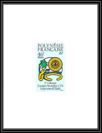 1523 épreuve De Luxe / Deluxe Proof Polynésie (Polynesia) N° 185 Energies Energy Nouvelles TTB - Geschnittene, Druckproben Und Abarten
