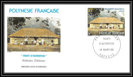 1518 Fdc Premier Jour TTB Polynésie (Polynesia) N° 299 / 301 Tahiti Autrefois Rainatea  - FDC