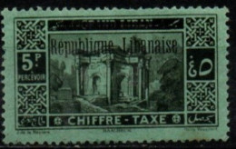 GRAND LIBAN 1927 * - Timbres-taxe