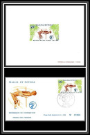 1488 épreuve De Luxe / Deluxe Proof Wallis Et Futuna N° 244 SAUT EN HAUTEUR High Jump + Fdc Premier Jour - Imperforates, Proofs & Errors