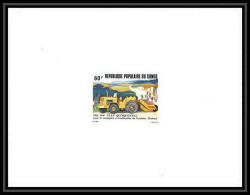 1396 épreuve De Luxe / Deluxe Proof Congo N° 673 Plan Quiquennal Tracteur (tractor) - Mint/hinged