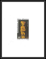 1345 épreuve De Luxe / Deluxe Proof Cote D'ivoire (ivory) N° 398 Statuette Statue Image De La Mère - Beeldhouwkunst