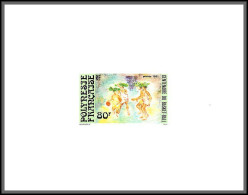 2189/ Polynésie N° 382 Basket Ball 1991 épreuve Deluxe Proof Sport - Baseball