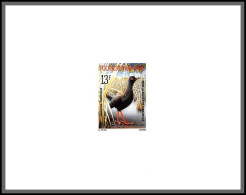 2178a Polynésie N°360 Oiseaux Birds Marouette Fuligineuse Porzana Tabuensis 1990 épreuve Deluxe Proof  - Geschnittene, Druckproben Und Abarten