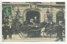 CPA 55 Meuse - BAR LE DUC - M. Raymond Poincaré, Président De La République Sortant De La Préfecture 17 Août 1913 - Bar Le Duc