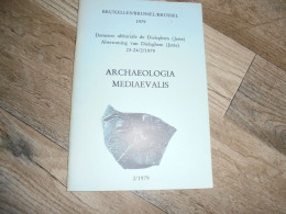 ARCHAEOLOGIA MEDIAEVALIS Régionalisme Archéologie Médiévale Cimetière Wellin Omal Château Gouvy Theux Membrach Torgny - History