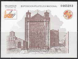 SPANIEN  Block 51, Postfrisch **, EXFILNA '92 Valladolid, 1992 - Blocchi & Foglietti