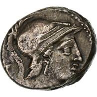 Rubria, Denier, 87 BC, Rome, Argent, TTB+ - Republic (280 BC To 27 BC)
