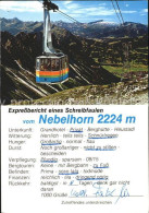 71928919 Oberstdorf Schreibfaulen Seilbahn Nebelhornbahn  Anatswald - Oberstdorf