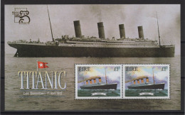 Irlande - BF N°34 - Titanic - ** Neuf Sans Charniere - Cote 9€ - Blokken & Velletjes