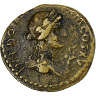 Domitien, Semis, 90-91, Rome, Bronze, TTB, RIC:710 - The Flavians (69 AD Tot 96 AD)