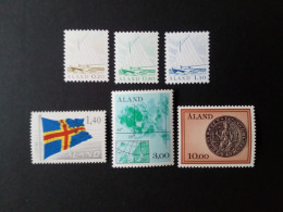 ALAND MI-NR. 1-6 POSTFRISCH(MINT) FREIMARKEN 1984 SCHIFFE FLAGGE LANDKARTE - Aland