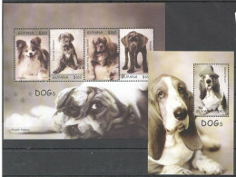 Guyana - 2006 - Dogs - Yv 5897/00 + Bf 504 - Hunde