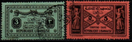 GRAND LIBAN 1931-40 O - Portomarken