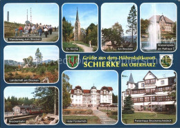 71928751 Schierke Harz Wasserspiele Rathaus Ferienhaus Brockenscheideck Hotel Fu - Schierke