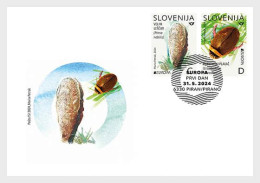 Slovenia.2024.Europa CEPT.Underwater Fauna And Flora.FDC - 2024