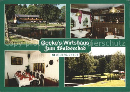 71928723 Hasselfelde Gockes Wirtshaus Zum Waldseebad Hasselfelde - Autres & Non Classés
