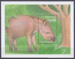 Guyana - 2001 - Mammals: Tapir - Yv Bf 432 - Andere & Zonder Classificatie