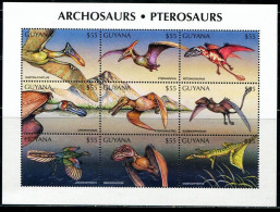 Guyana - 1998 - Prehistorics: Pterosaurs - Yv 4493/01 - Préhistoriques