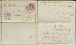 Austria Lienz 10H Postal Stationery Card Mailed To Bozen 1913 - Brieven En Documenten