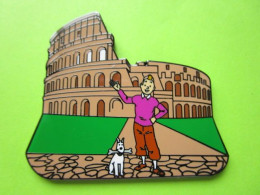 Gros Pin's BD Tintin Milou Colisée De Rome (5 X4cm) - #055 - Fumetti
