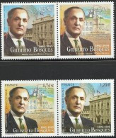 2015 Emisión Conjunta México-Francia, Gilberto Bosques Par "Se-tenant" WORLD WAR Joint Issue BOTH ISSUES, MNH 4 Stamps - Mexico