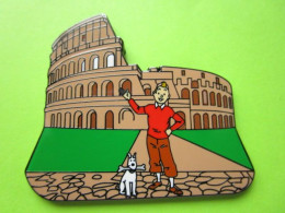 Gros Pin's BD Tintin Milou Colisée De Rome (5 X4cm) - #059 - Comics
