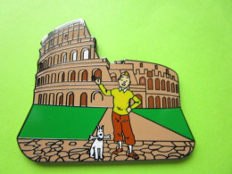 Gros Pin's BD Tintin Milou Colisée De Rome (5 X4cm) - #062 - BD