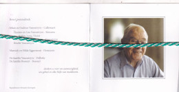 Lionel Vanoutryve-Bossuyt-Crommelinck, Zwevegem 1930, Kortrijk 2014. Foto - Obituary Notices