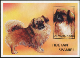 Guyana - 1997 - Dogs: Tibetan Spaniel - Yv Bf 287 - Chiens