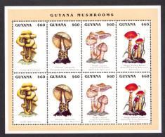 Guyana - 1996 - Plants: Mushrooms - Yv 4056/59 - Champignons