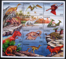 Guyana - 1996 - Prehistoric Fauna - Yv 3983/94 - Prehistorics
