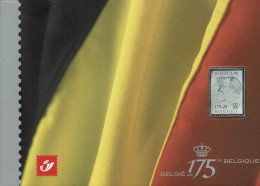 Belgie 2005 -  OBP 3418 + BL118 - Zilveren Zegel In Map - 175 Jaar Belgie - Unused Stamps