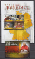 Canouan / St. Vincent MNH Minisheet And SS - Popes