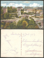 A45 759 Luxembourg Plateau Du Rhum Edit Th Wirol Circulée 1923 - Lussemburgo - Città