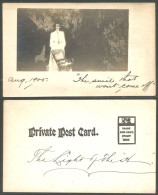 A45 737 Canada Photo Private Postcard Smile 1905 - Ohne Zuordnung