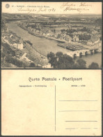 A45 730 Belgique Namur Editeur G. Hermans 37 Panorama Meuse Pont Péniches - Namen