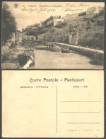 A45 733 Belgique Namur Editeur G. Hermans 40 Sambre Et Citadelle Pont Péniches - Namen
