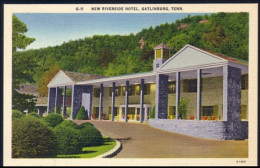 A45 576 PC New Riverside Hotel Gatlinburg Unused - Andere & Zonder Classificatie