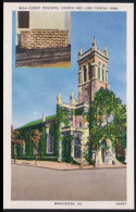 A45 547 PC Christ Episcopal Church Winchester Unused - Andere & Zonder Classificatie