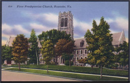 A45 546 PC First Presbyterian Church Roanoke Unused - Sonstige & Ohne Zuordnung