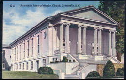 A45 532 PC Buncombe Street Methodist Church Greenville Unused - Greenville